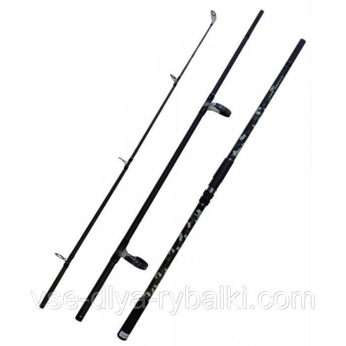 Спінінг короповий Weida Carp-3 тест 4lB 3.6 m carbon, фото 1