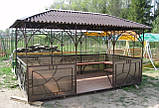Металева альтанка для дачі / Альтанка для відпочинку, фото 3