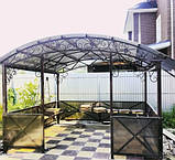 Металева альтанка для дачі / Альтанка для відпочинку, фото 8