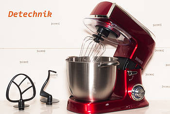Планетарний тістоміс міксер для замішування тіста Royalty LineRL-PKM2100 RED
