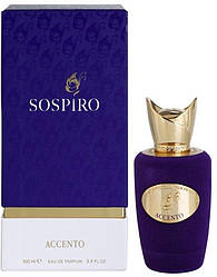 Жіноча парфумована вода SOSPIRO Accento 100 мл (Original Quality)