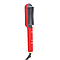 Гребінець випрямляч для волосся з турмаліновим покриттям Hair Straightener HQT-909B / Щітка випрямляч Червоний, фото 7