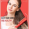Гребінець випрямляч для волосся з турмаліновим покриттям Hair Straightener HQT-909B / Щітка випрямляч Червоний, фото 8