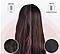 Гребінець випрямляч для волосся з турмаліновим покриттям Hair Straightener HQT-909B / Щітка випрямляч Червоний, фото 9