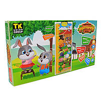 Інтерактивний плакат «Рестомір що говорить» Ферма пісні звуки тварин ігри російська мова 34*86*2 см (246246), фото 6