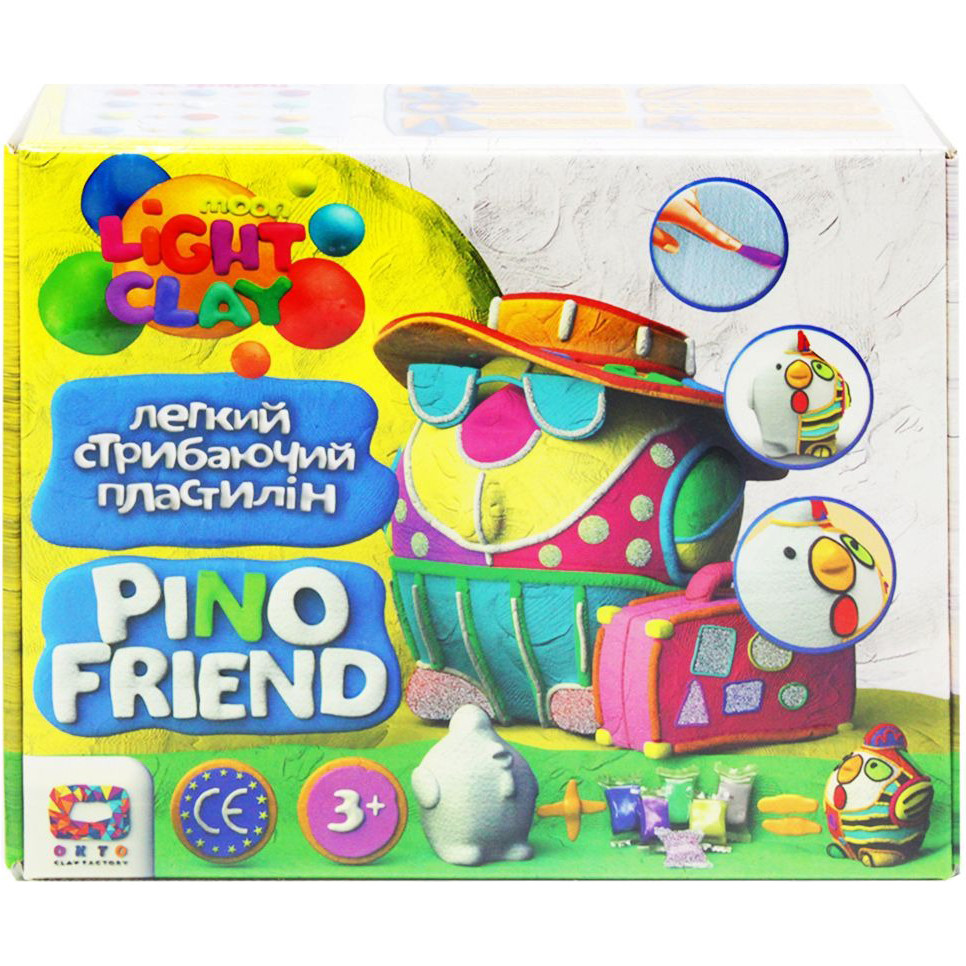 Набір для творчості з легкого пластиліну ТМ Moon light clay Pino Friend Коко