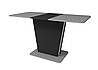 Стіл обідній Intarsio Cosmo Grey 110(145)x68 см Графіт / Сірий Камінь (COSMOGR), раскладной стол обеденный, фото 4