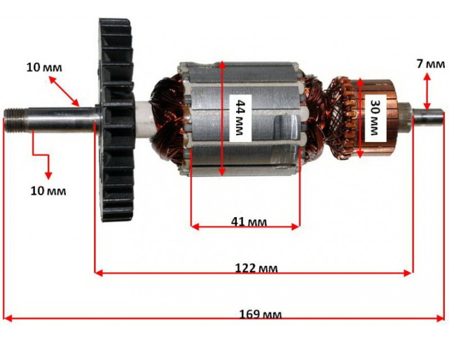 Якір болгарки DeWalt 831, фото 1