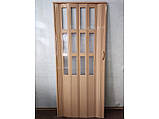 Міжкімнатні двері гармошка під будь-які розміри. Двері гармока з ПВХ, розкладні двері., фото 6