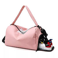 Спортивная женская сумка розовая