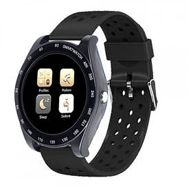 Розумні спортивні годинник Smart Watch Z1 Фітнес браслет (Чорний)