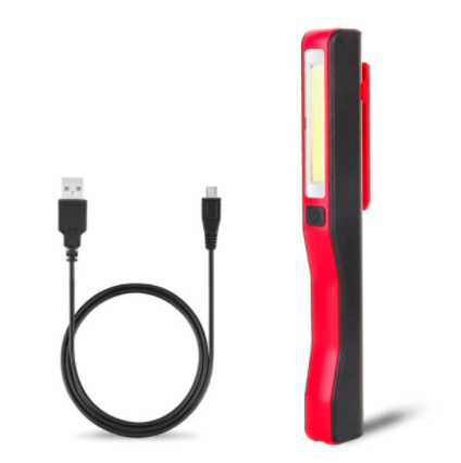 Універсальний акумуляторний світлодіодний ліхтар на магніті з USB зарядкою BL-ESEN-86A COB