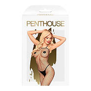 Бодистокінг у велику сітку Penthouse — Body Search Black S/L (м'ята упаковка!!!, фото 4