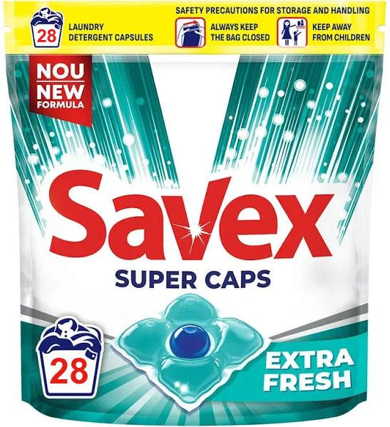 Капсули для прання Savex Super Caps Extra Fresh 28 шт
