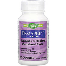 Екстракт витоку Nature's Way "Femaprin Vitex Extract" для нормалізації менструального циклу (60 капсул)