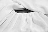 Простирадло на резинці 160х200х20см махрове тм Ярослав білий, фото 3