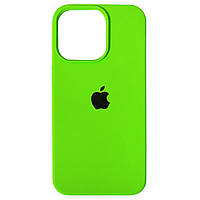 Чехол Silicone Full Cover для Apple iPhone 13 Pro Max Shiny Green