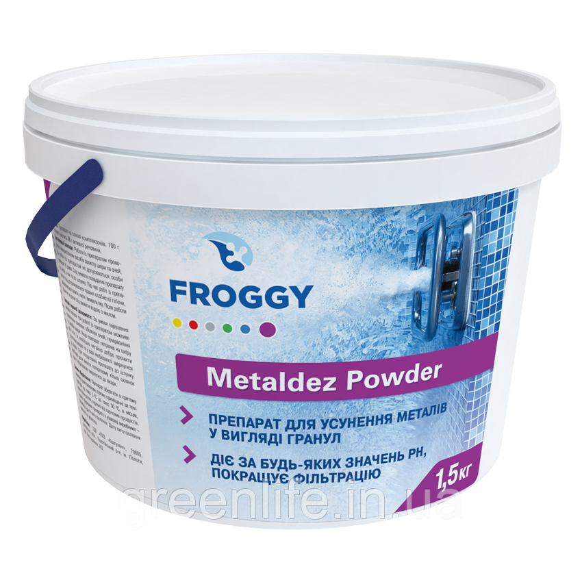METALDEZ, Froggy , ЗАСІБ ДЛЯ ВИДАЛЕННЯ МЕТАЛІВ , Фроггі, 1 л