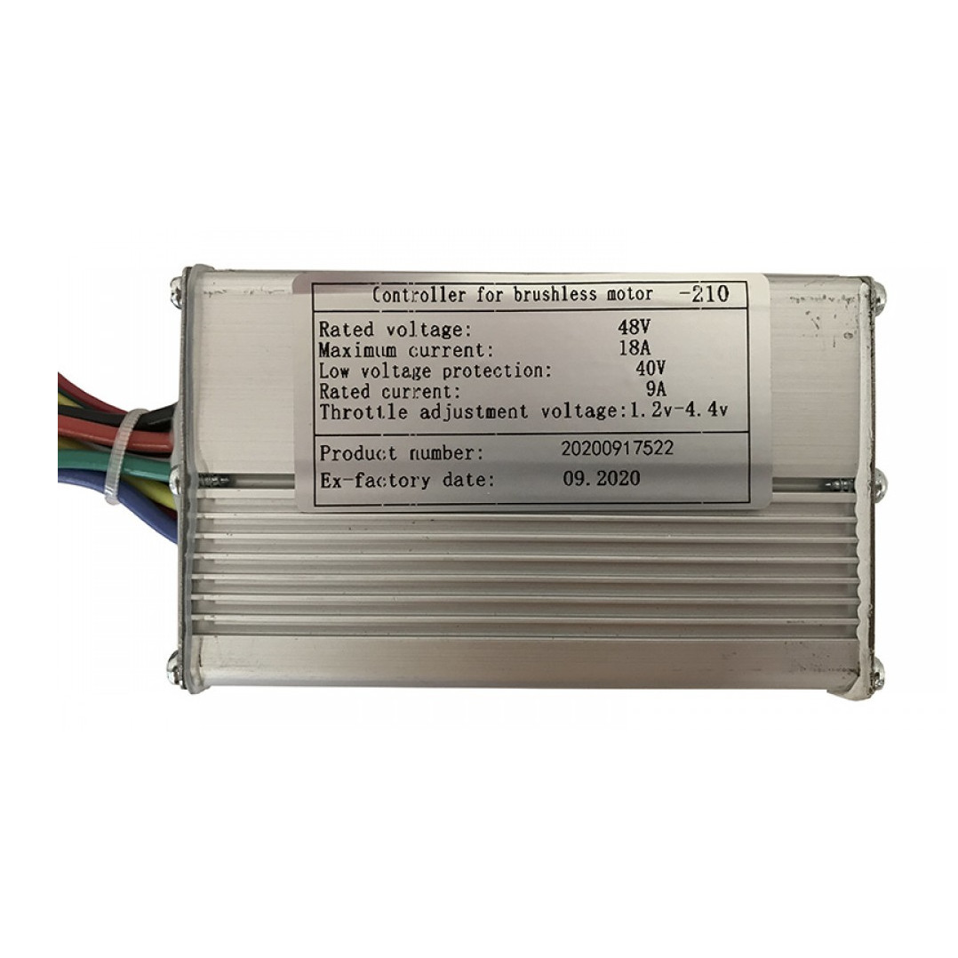 Котроллер для електровелосипеда 48V / 18A 500W (Е1911-1913)