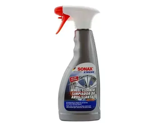 Безкислотний очисник легкосплавних і сталевих дисків 500 мл SONAX XTREME Wheel Cleaner, фото 1