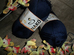 Nako Solare (Нако Соларе) 6955 темно-синій 100% єгипетська бавовна