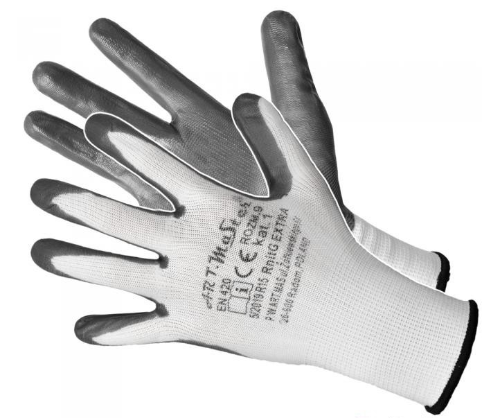 Защитные перчатки Artmas RNITG EXTRA600 kat.1, белый/серый, 7 - фото 1 - id-p1566474072