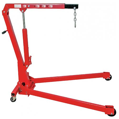 Кран гідравлічний ручний 1 т MIOL 80-443 для зняття двигуна