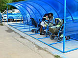 Навіс для стоянки дитячих візків / парковка, фото 2