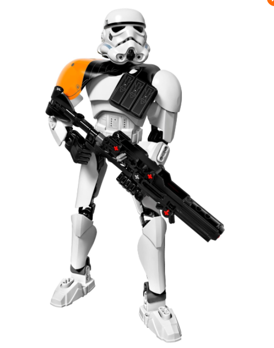 Конструктор Фигурка Star Wars Stormtroop Commande Из Фильма Звездные ...