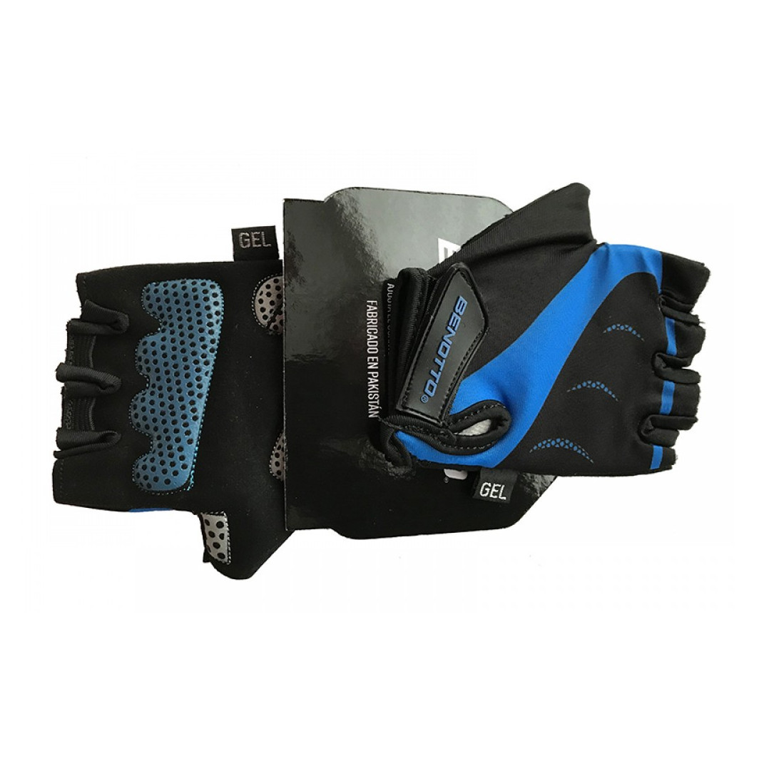 Рукавички велосипедні відкриті Benotto LCL-K65109 (Blue) XS