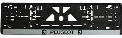 Рамка номерного знака, PEUGEOT фарбована