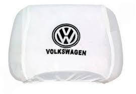 Чохли на підголовники Volkswagen білі (2шт)