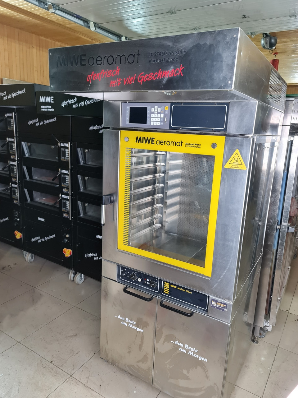 Хлебопечь Хлібопічка для Пекарни Miwe Aeromat Из Германии — Купить ...