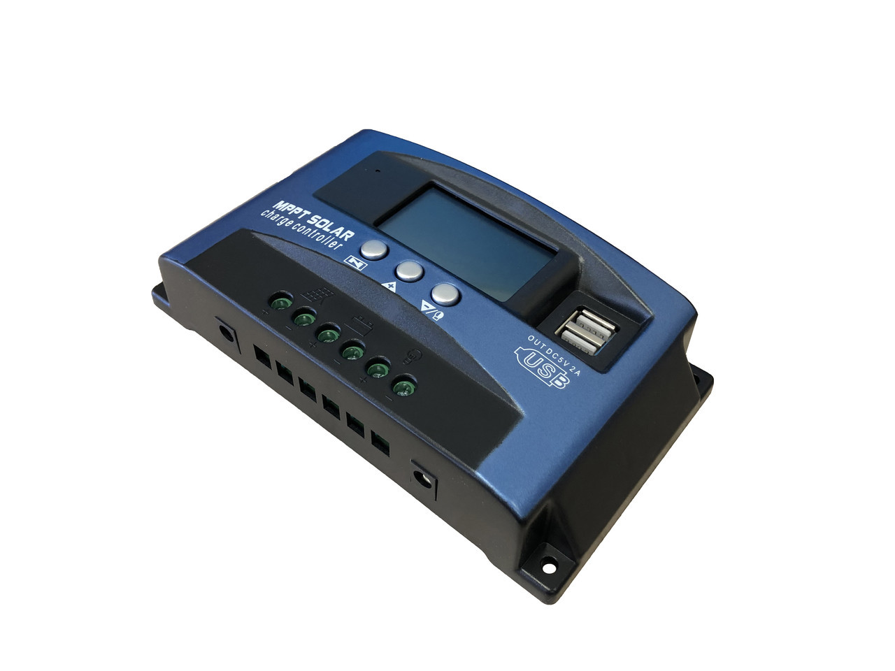 Контролер заряду сонячний 30А MPPT 12/24В Solar з дисплеєм та USB, фото 1