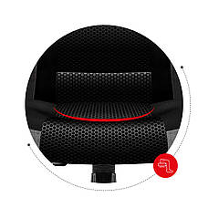 Ігрове крісло HUZARO Force 4.2 Grey Mesh Матерчатий оббивка, фото 4