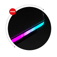 Комп'ютерний Стіл Геймерський Huzaro Hero 2.5 RGB LED, фото 4