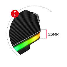 Комп'ютерний Стіл Геймерський Huzaro Hero 5.0 RGB LED, фото 6