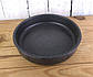 Форма для випічки керамічна кругла 26 см краплі чорна, фото 3