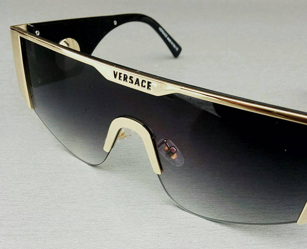 Купить Очки Versace женские солнцезащитные с градиентом маска, цена 550 ...