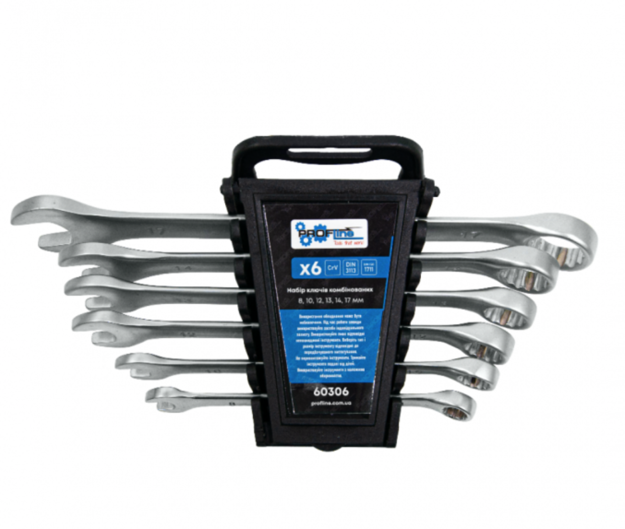 Набір комбінованих ключів 6 од. Profline 60306