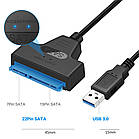 Перехідник USB 3.0 - SATA 2.5 для жорсткого диску HDD, SSD, фото 2