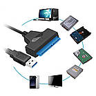 Перехідник USB 3.0 - SATA 2.5 для жорсткого диску HDD, SSD, фото 3