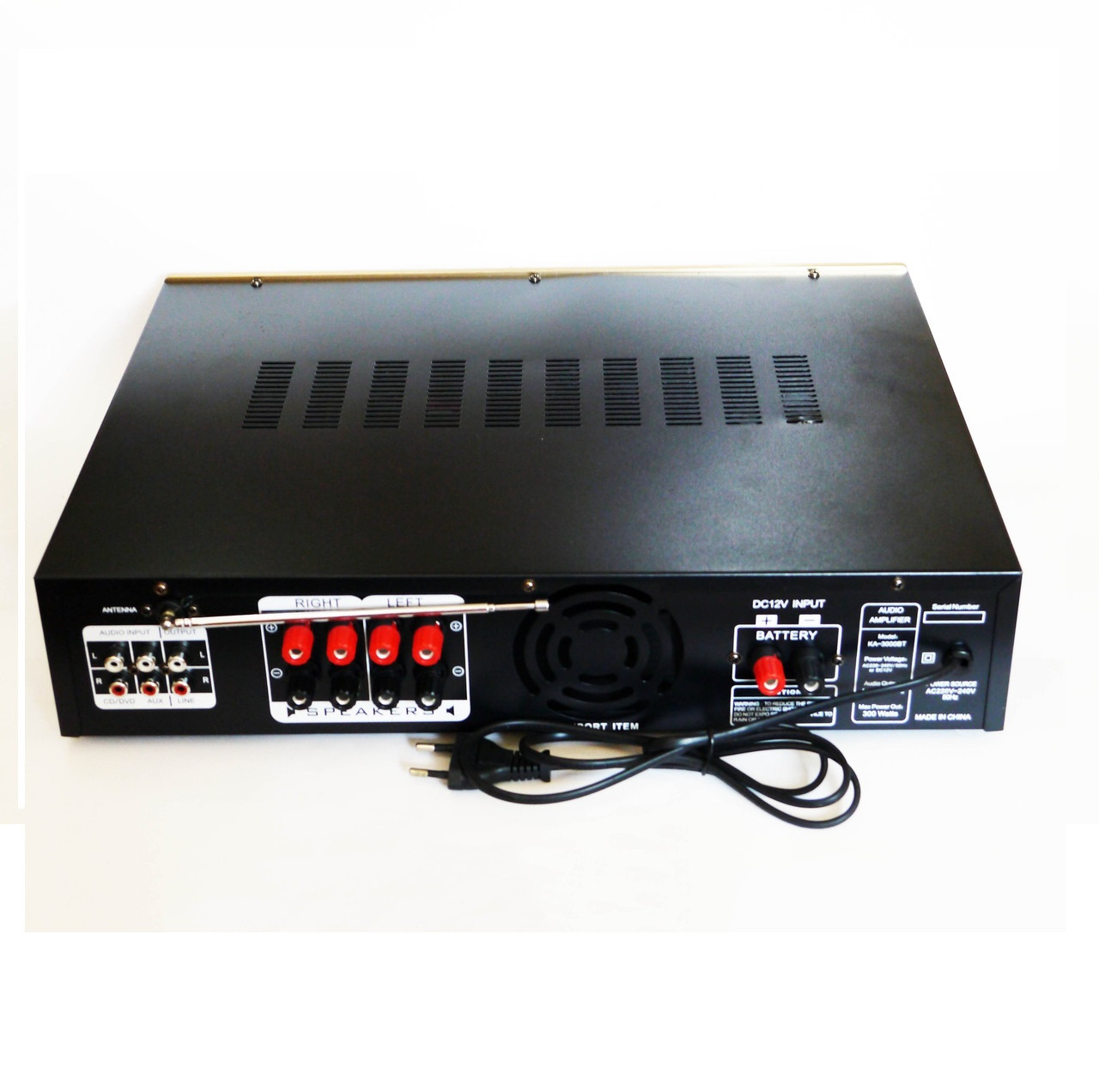 Усилитель AMP KA 3000 BT | Аудио усилитель | Усилитель мощности звука - фото 5 - id-p1566535628