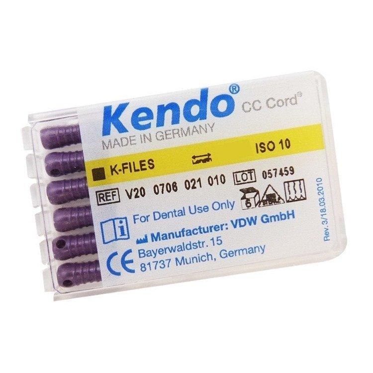 К-файли Кендо VDW KENDO K-FILE Nº10 25MM