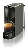 Капсульная кофеварка KRUPS Nespresso Essenza Mini XN110B Gray + 7 капсул