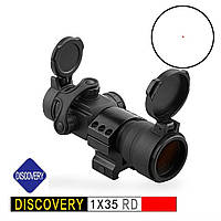 Приціл коліматорний DISCOVERY RED DOT 1x3 RD