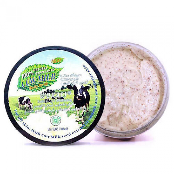 Скраб для тіла Wokali Milk Cow Body Scrub з екстрактом молока WKL211 300 мл