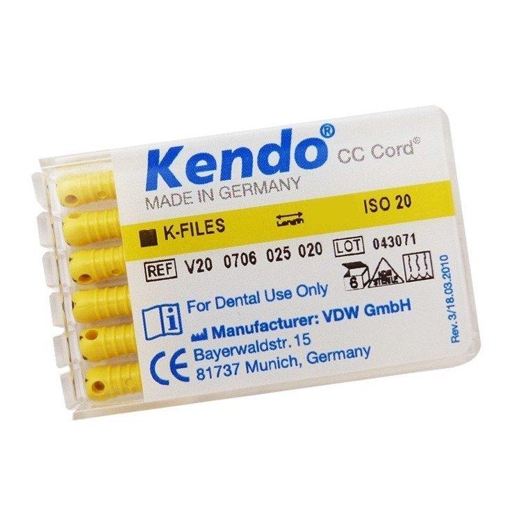 К-файли Кендо VDW KENDO K-FILE Nº20 25MM