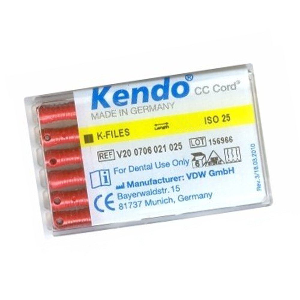 К-файли Кендо VDW KENDO K-FILE Nº25 25MM, фото 1