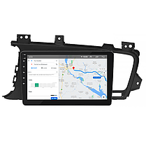 Штатна магнітола Lesko для Kia K5 I 2010-2013 екран 9" 4/32Gb/4G/ Wi-Fi/CarPlay Top GPS Android кіа, фото 4